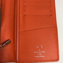 Louis Vuitton M30427 Taigalama Two fold Long Wallet Orange