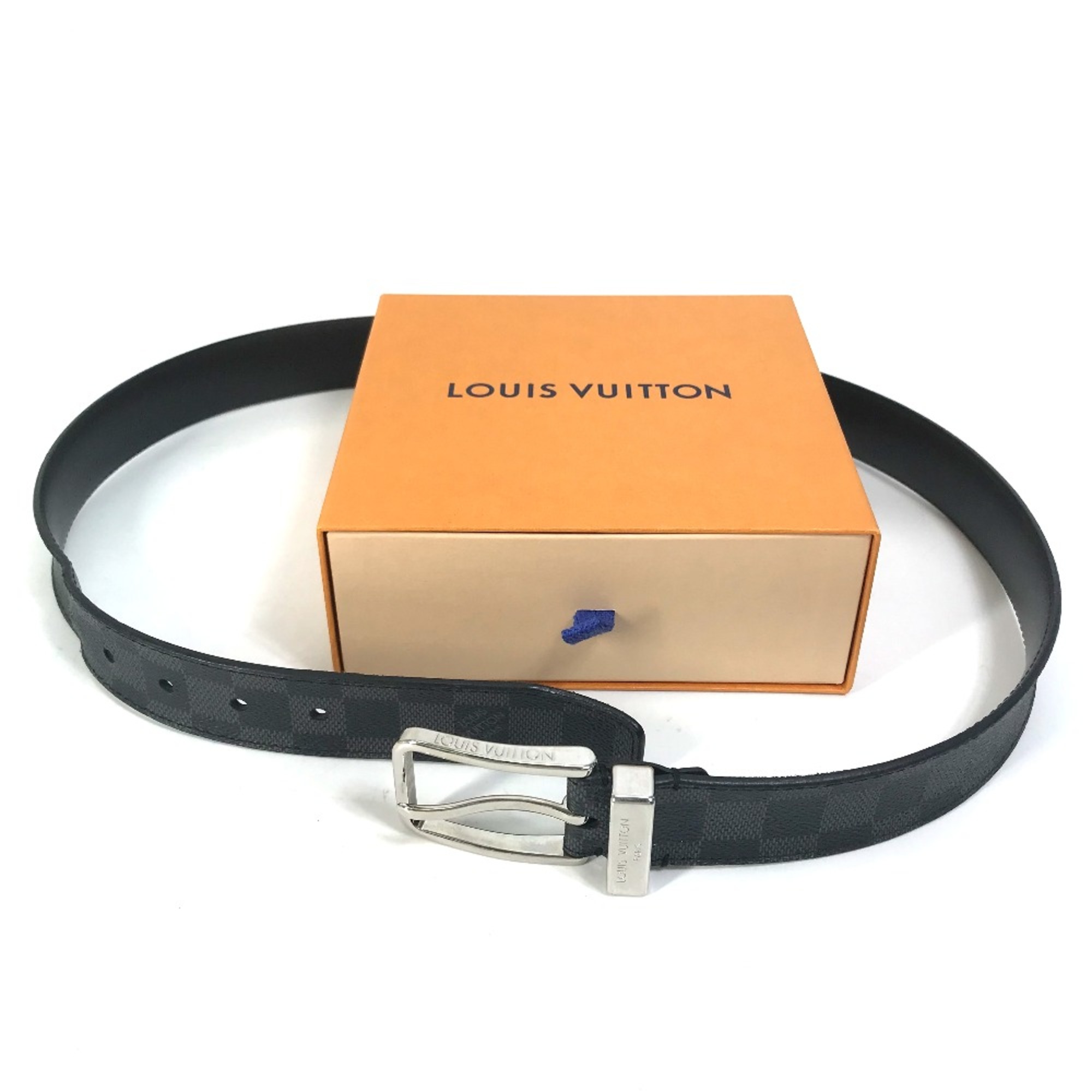 Louis Vuitton M9402U Damier Graphite belt Black