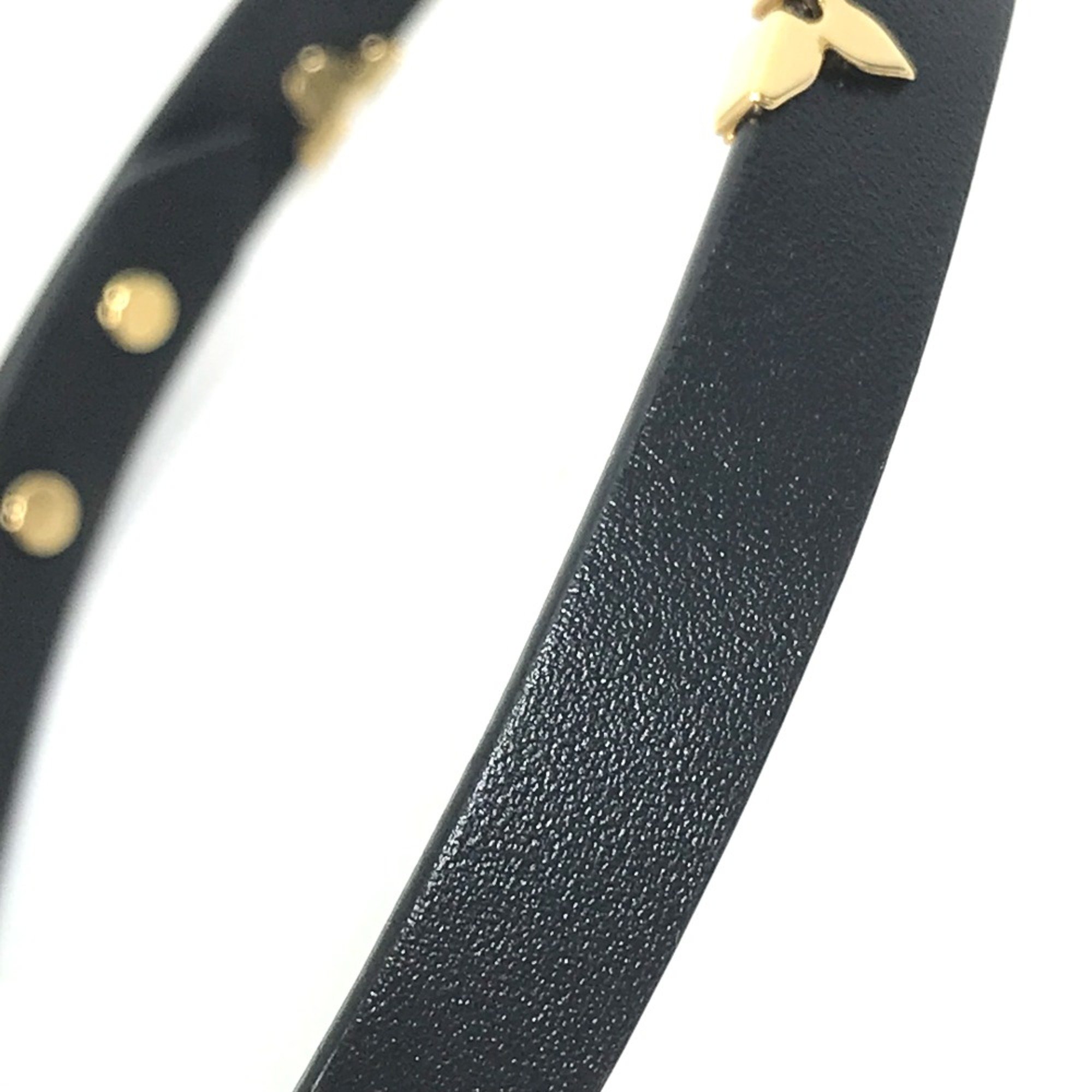 Louis Vuitton M6557F Double Bracelet Accessories Bracelet Black Gold