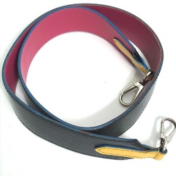 Louis Vuitton J02297 Epi Shoulder strap Black Pink x blue x yellow