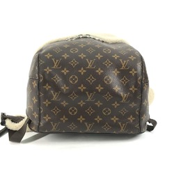 Louis Vuitton M40278 Monogram Marc Newson collaboration Bag Backpack Brown Ivory