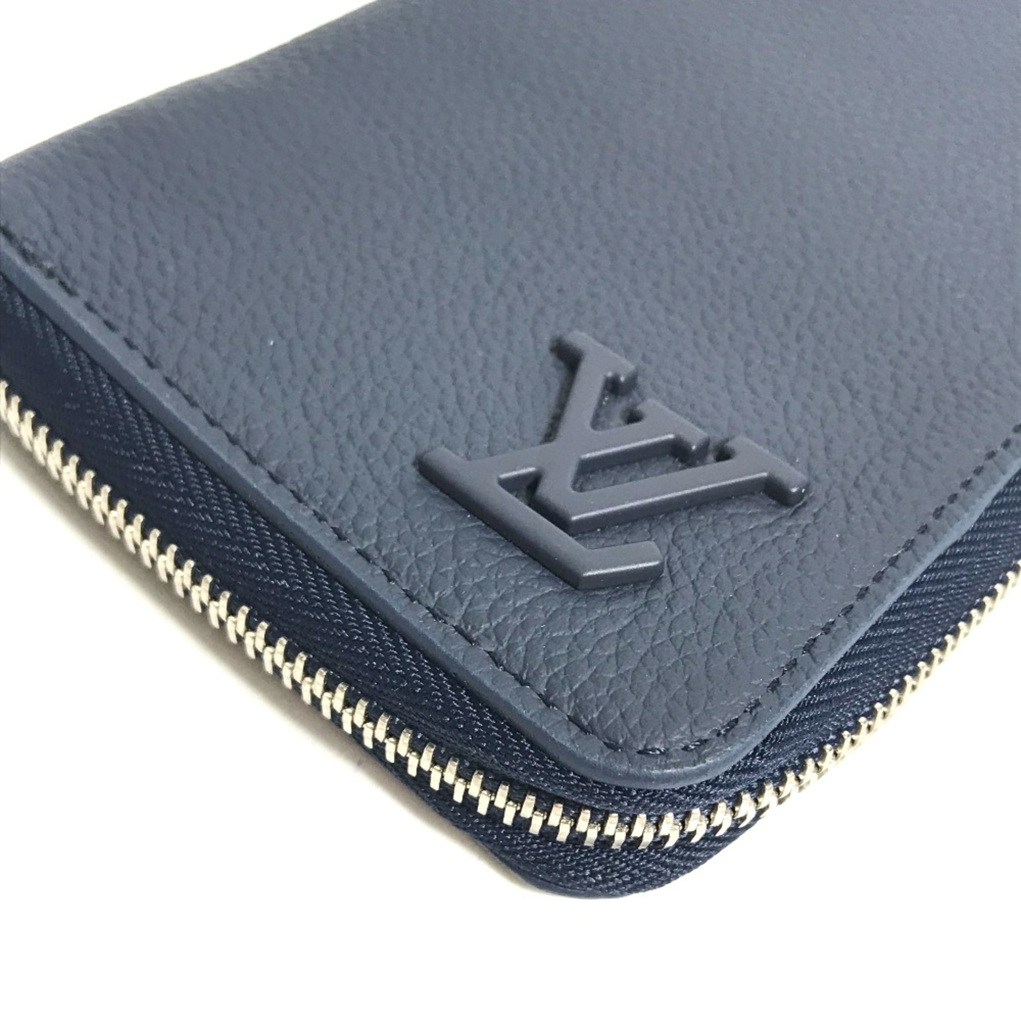 Louis Vuitton M81767 Aerogram Zip Around Long Wallet Long Wallet Marine Navy