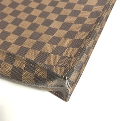 Louis Vuitton N51140 Damier Bag Hand Bag Vertical Tote Bag Ebene Brown