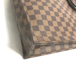 Louis Vuitton N51140 Damier Bag Hand Bag Vertical Tote Bag Ebene Brown