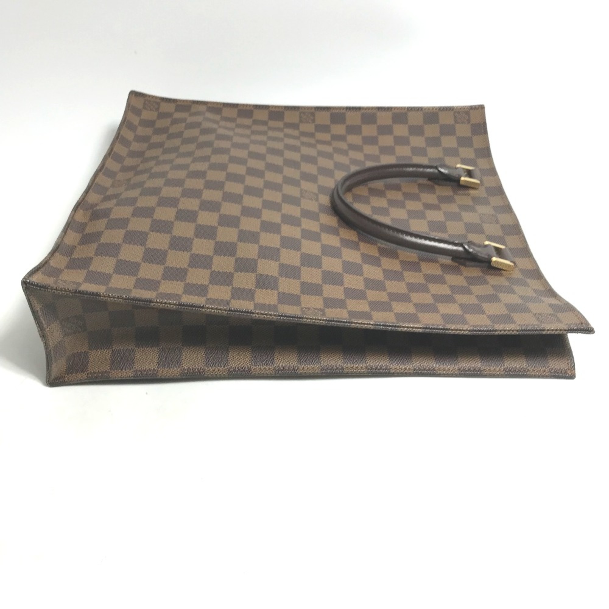 Louis Vuitton N51140 Damier Bag Hand Bag Vertical Tote Bag Ebene Brown