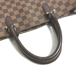 Louis Vuitton N51140 Damier Bag Hand Bag Vertical Tote Bag Ebene Brown