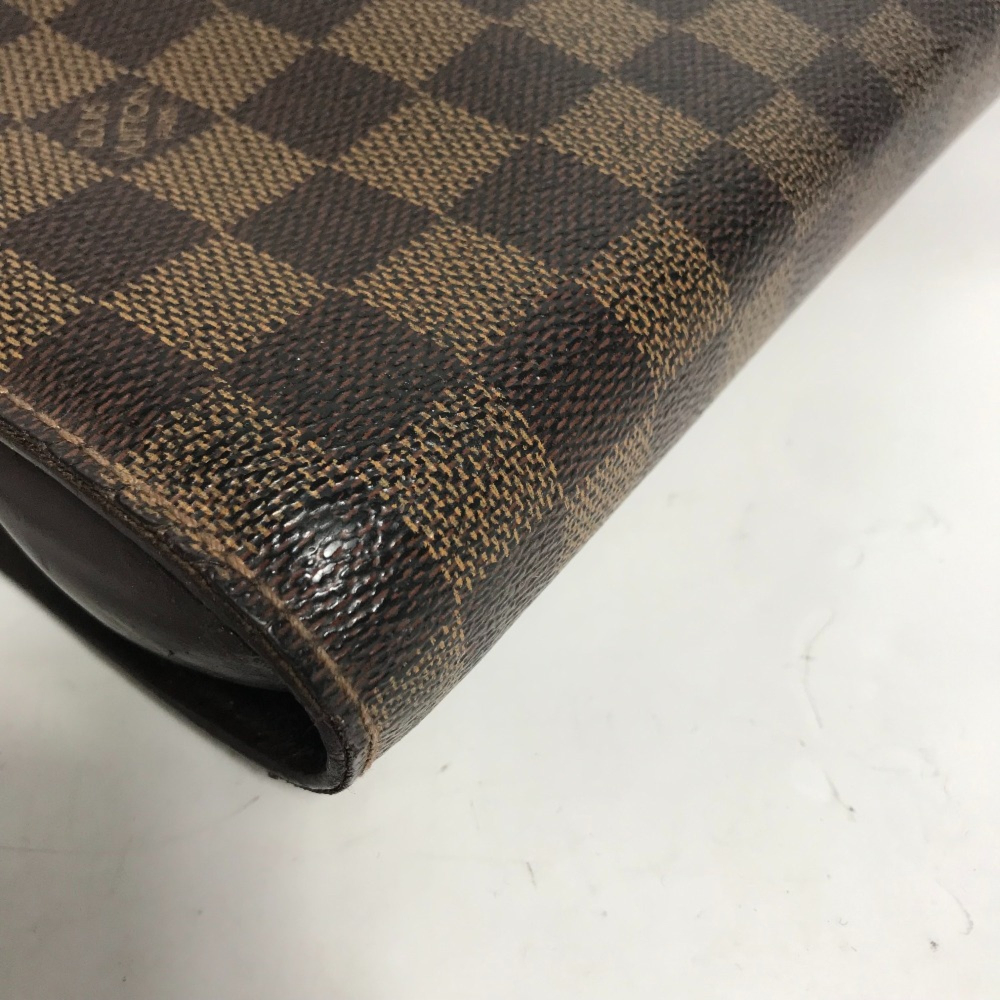 Louis Vuitton N51993 Damier Cluch Bag bag pouch with strap Clutch bag Ebene Brown