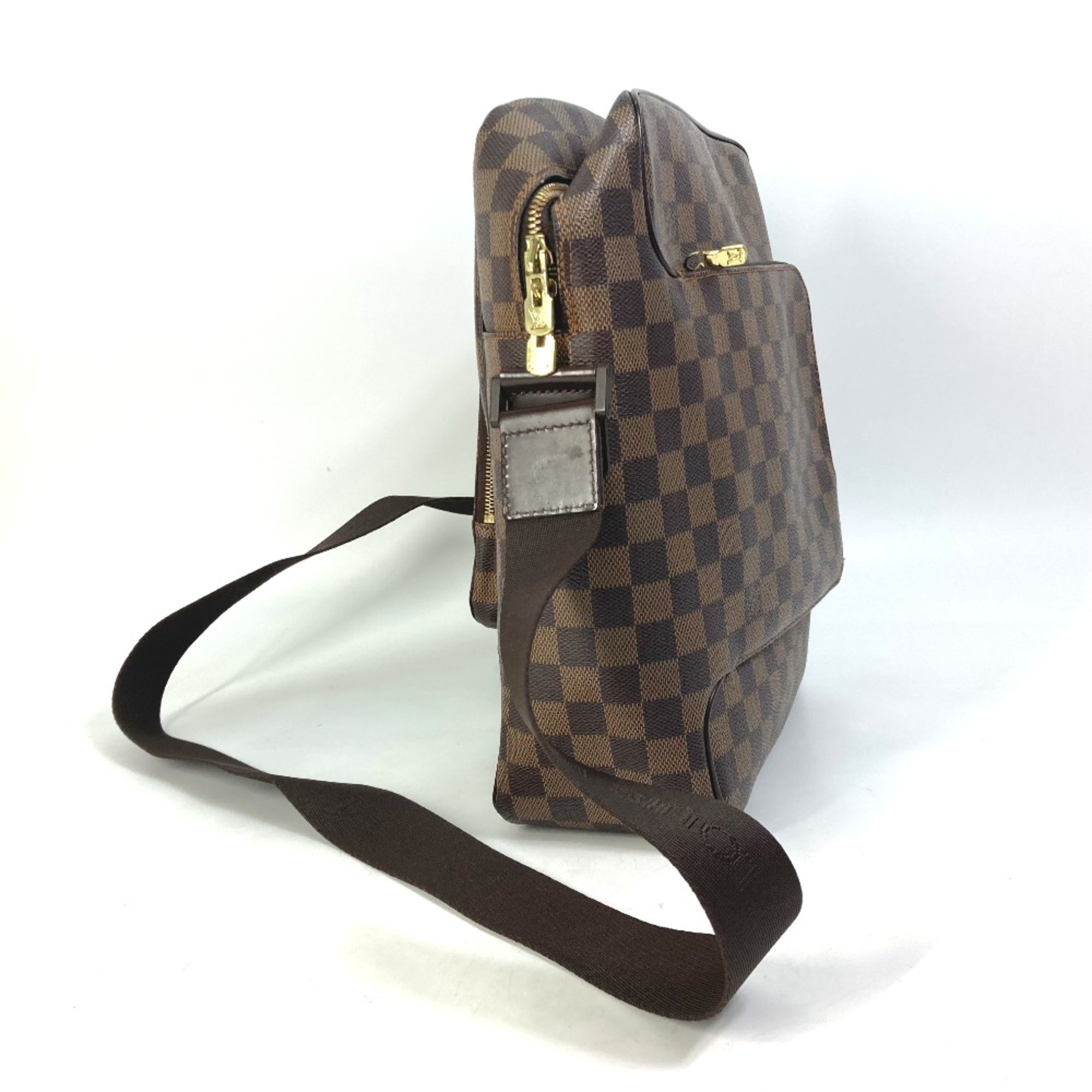 Louis Vuitton N41441 Damier Crossbody Shoulder Bag Ebene Brown