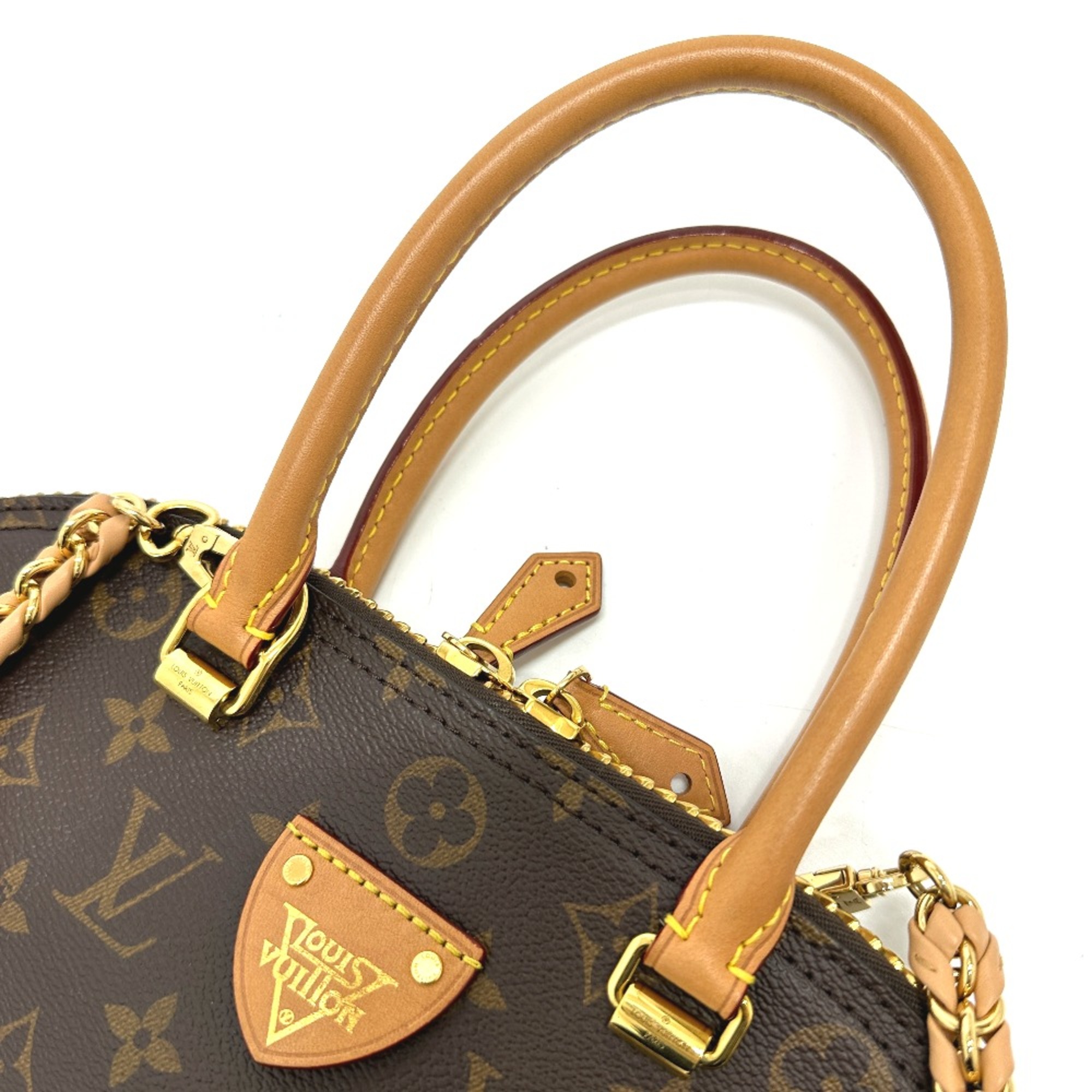 Louis Vuitton M44961 Monogram shoulder bag 2WAY Shoulder Bag Bag Chain Hand Bag Brown