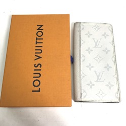 Louis Vuitton M30298 Taigalama Two fold Long Wallet White