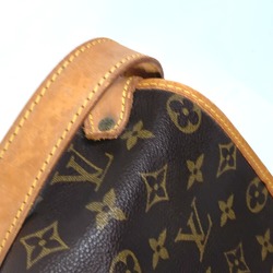 Louis Vuitton M42254 Monogram Crossbody Shoulder Bag Brown