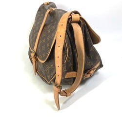 Louis Vuitton M42254 Monogram Crossbody Shoulder Bag Brown