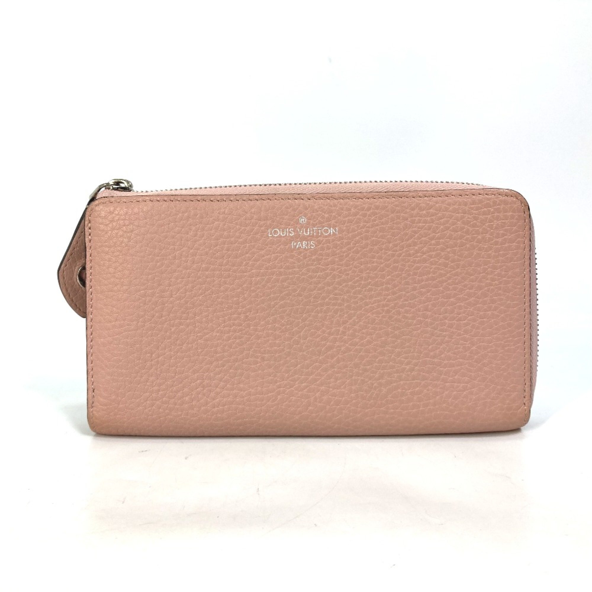 Louis Vuitton M63103 L-shaped fastener Long Wallet pink