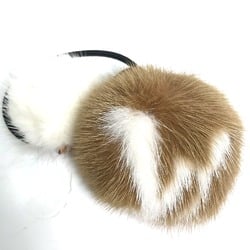 Louis Vuitton M77738 hair accessories hair rubber Shush Brown White