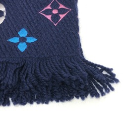 Louis Vuitton M70899 Monogram Fashion Accessories Scarf Navy x Pink