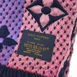 Louis Vuitton M70899 Monogram Fashion Accessories Scarf Navy x Pink