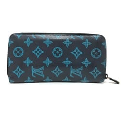 Louis Vuitton M82322 Monogram shadow Long Wallet Navy