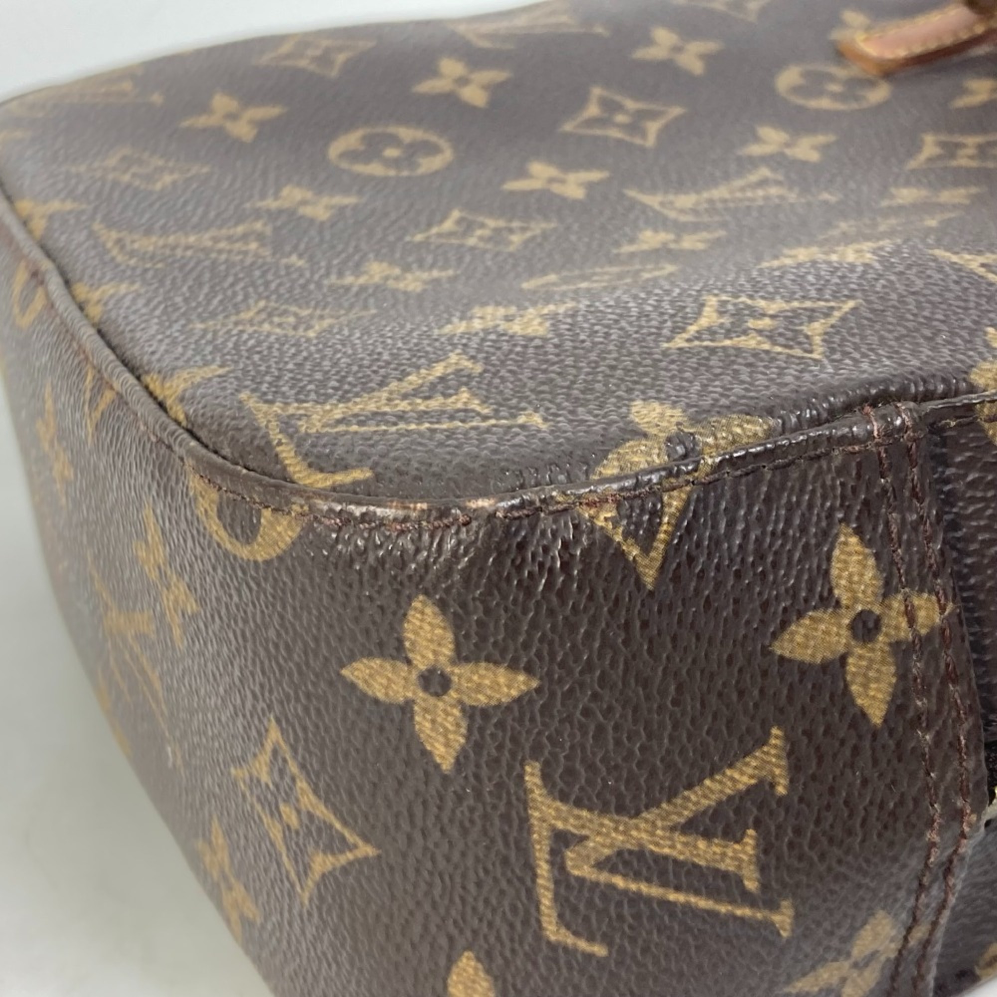 Louis Vuitton M47500 Monogram Hand Bag Brown