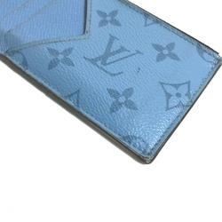 Louis Vuitton M30785 Taigalama Wallet Coin Compartment Fragment Case coin purse Denim blue blue