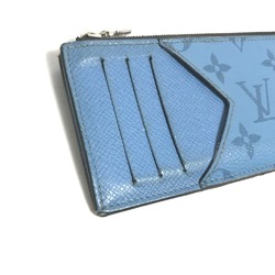 Louis Vuitton M30785 Taigalama Wallet Coin Compartment Fragment Case coin purse Denim blue blue