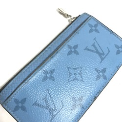 Louis Vuitton M30785 Taigalama Wallet Coin Compartment Fragment Case coin purse Denim blue blue