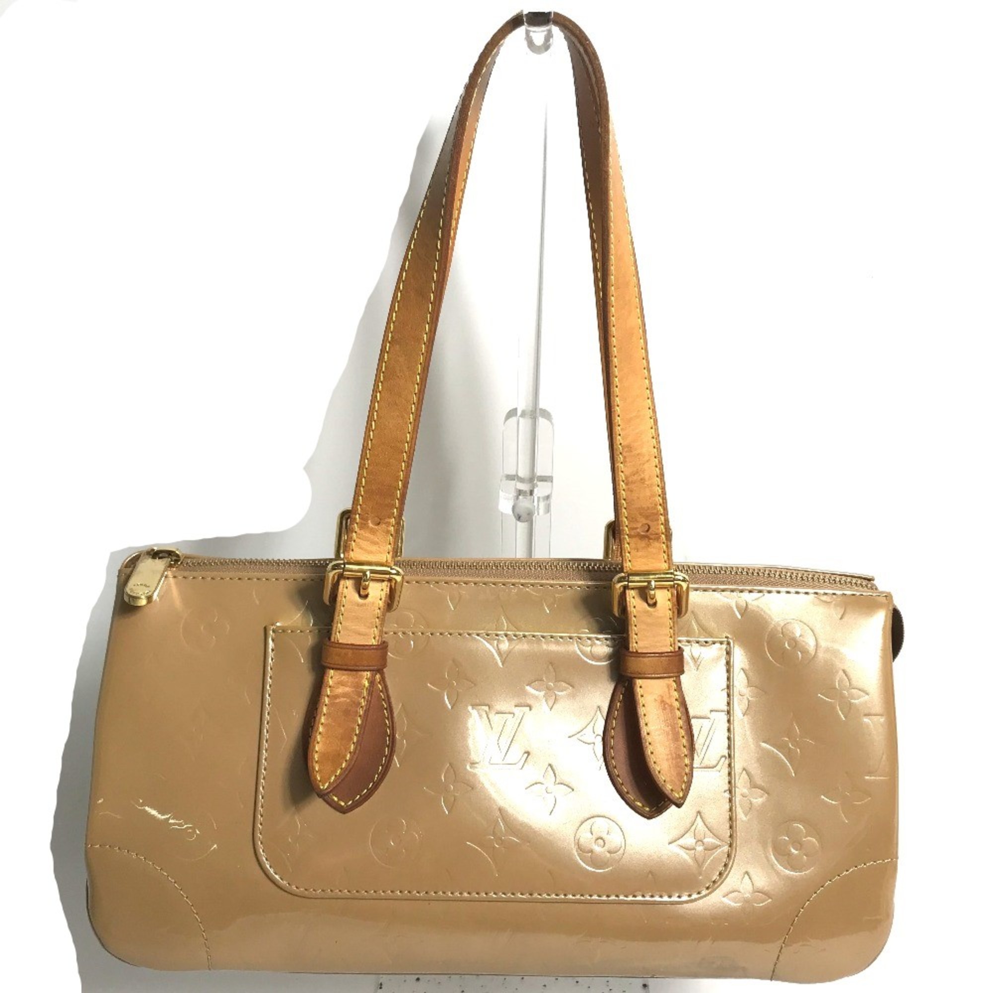 Louis Vuitton M93509 MonogramVernis shoulder bag Shoulder Bag Beige