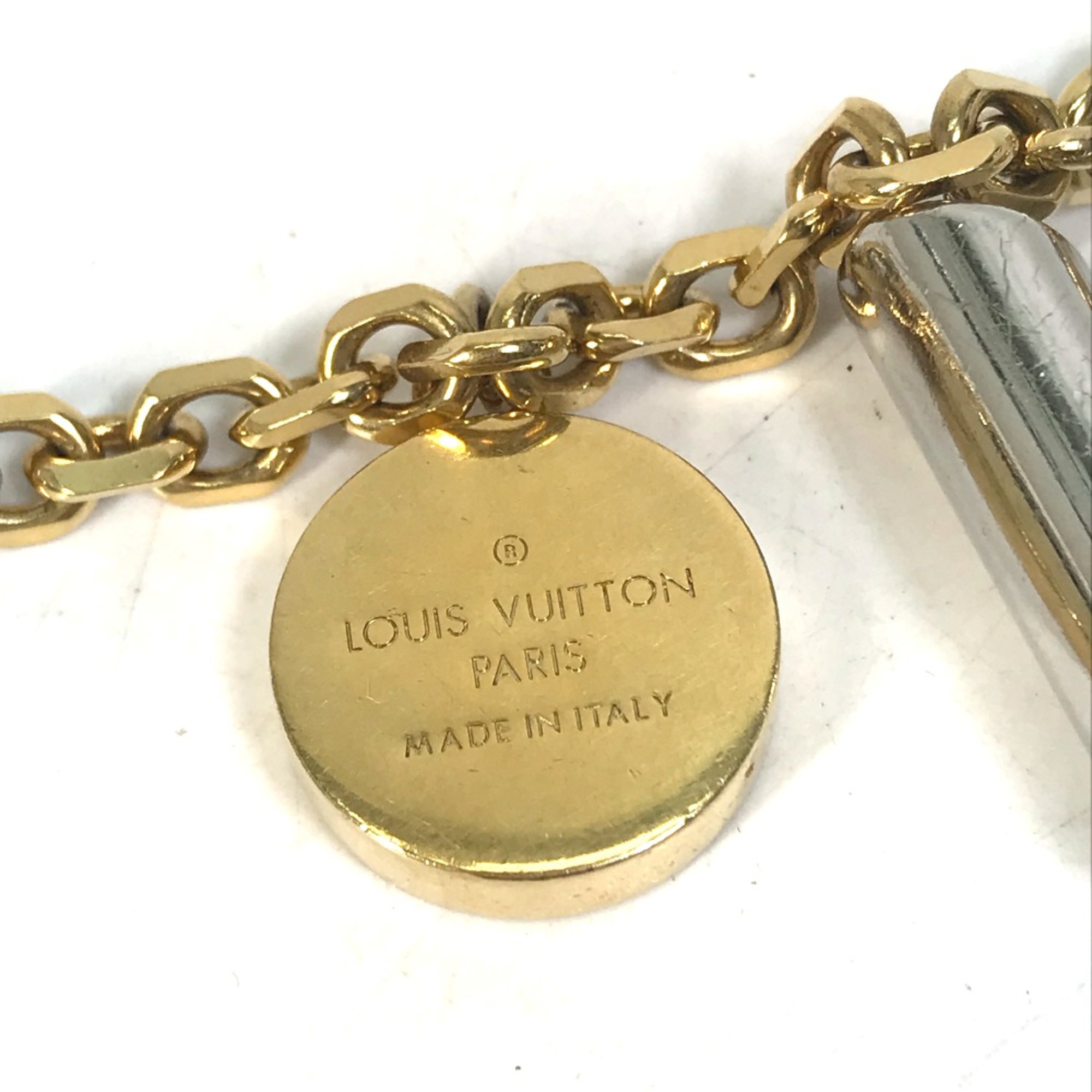 Louis Vuitton M67379 Bag Charm Key Holder Gold