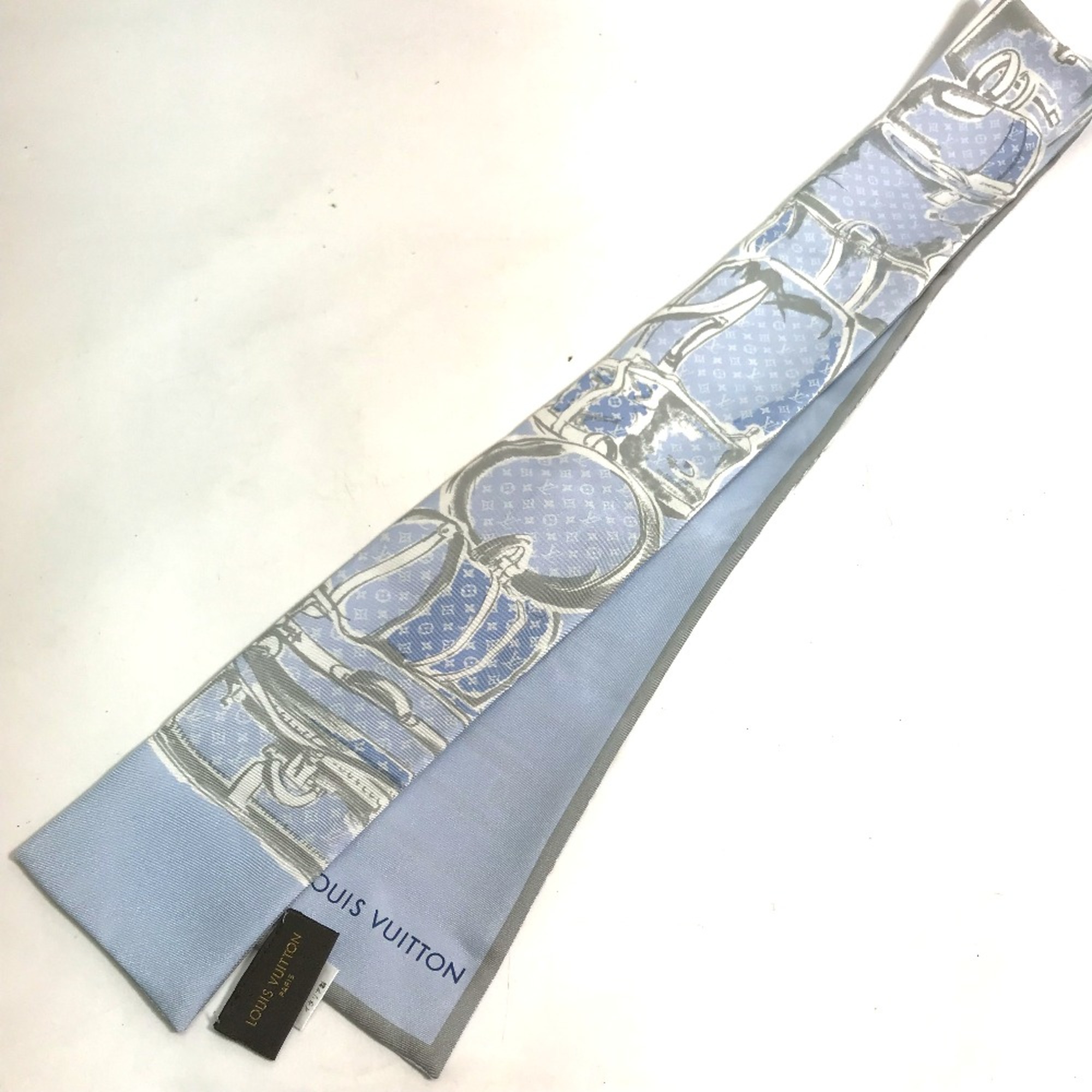 Louis Vuitton M70456 Scarf blue White