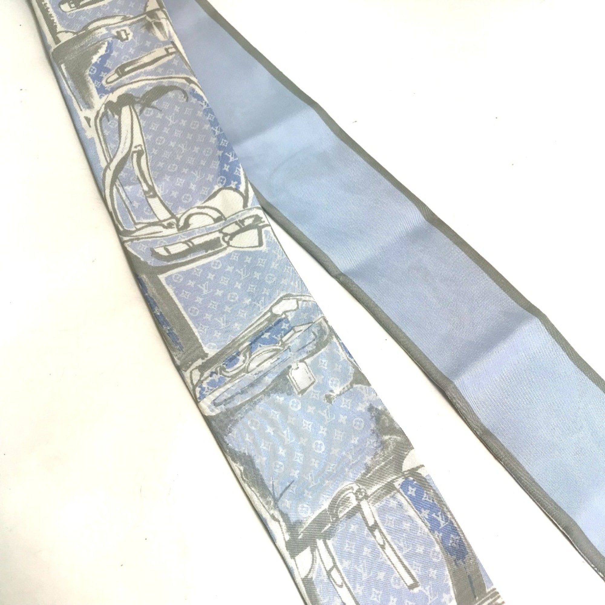 Louis Vuitton M70456 Scarf blue White