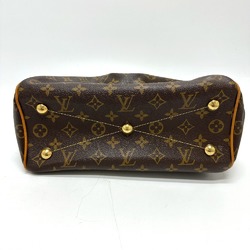 Louis Vuitton M40143 Monogram Hand Bag Brown