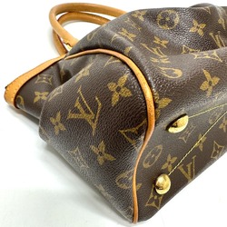 Louis Vuitton M40143 Monogram Hand Bag Brown