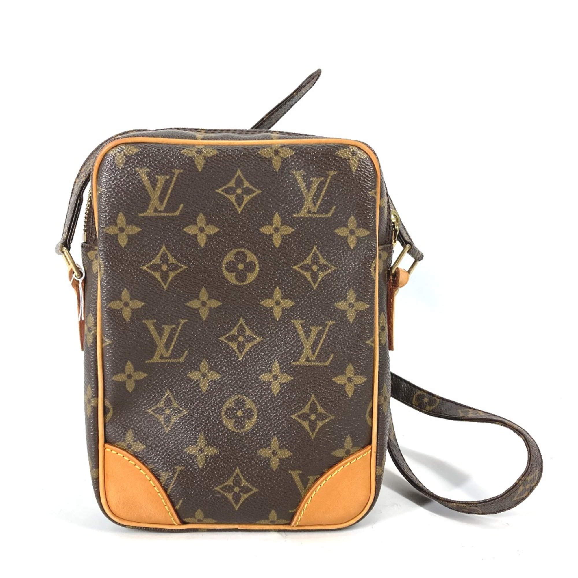 Louis Vuitton M45266 Monogram Crossbody Pochette bag Shoulder Bag Brown