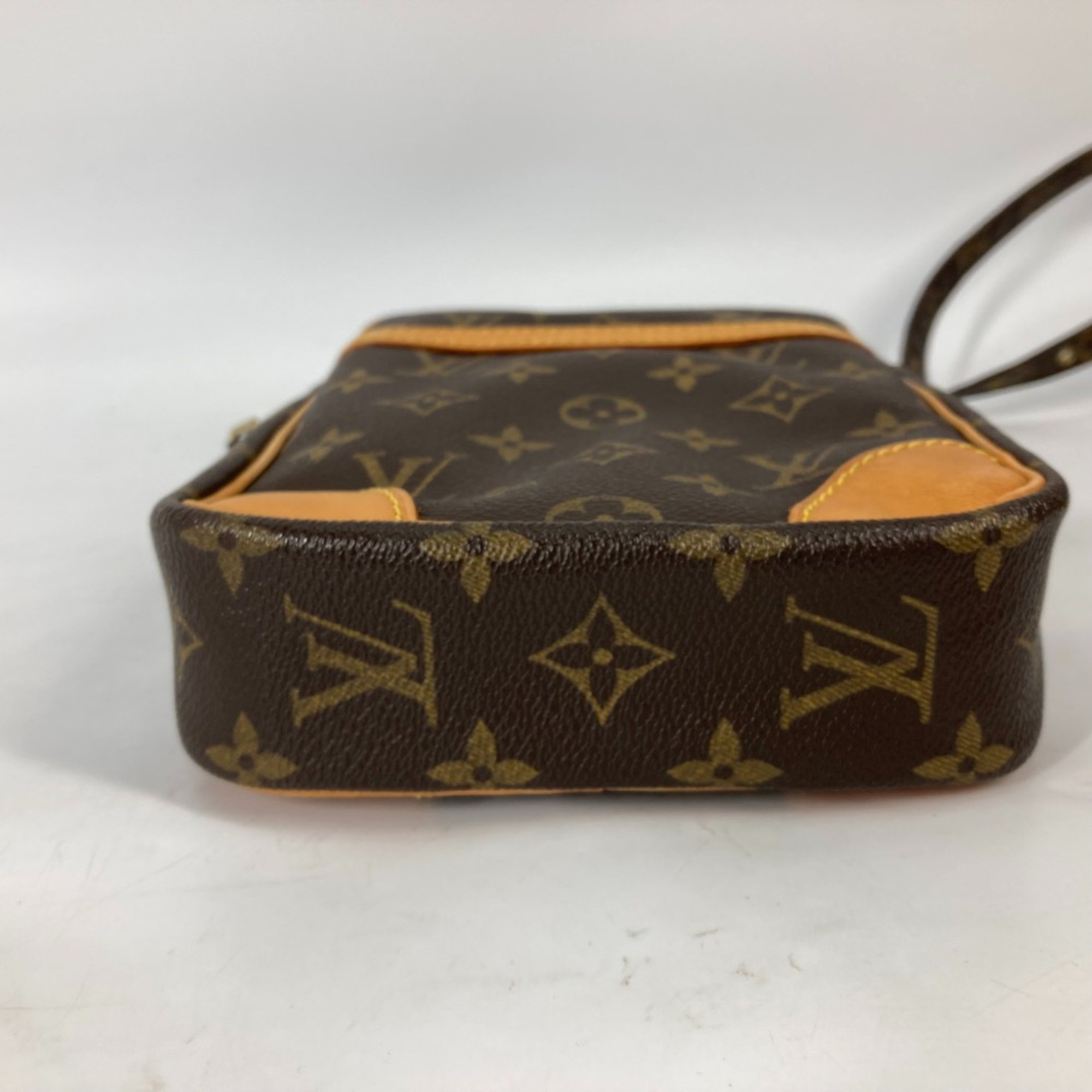 Louis Vuitton M45266 Monogram Crossbody Pochette bag Shoulder Bag Brown