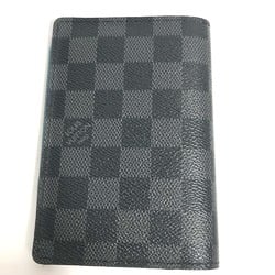 Louis Vuitton N60031 Damier Graphite Travel goods passport case Black blue