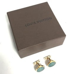 Louis Vuitton Monogram flower Accessories cuffs Green Gold