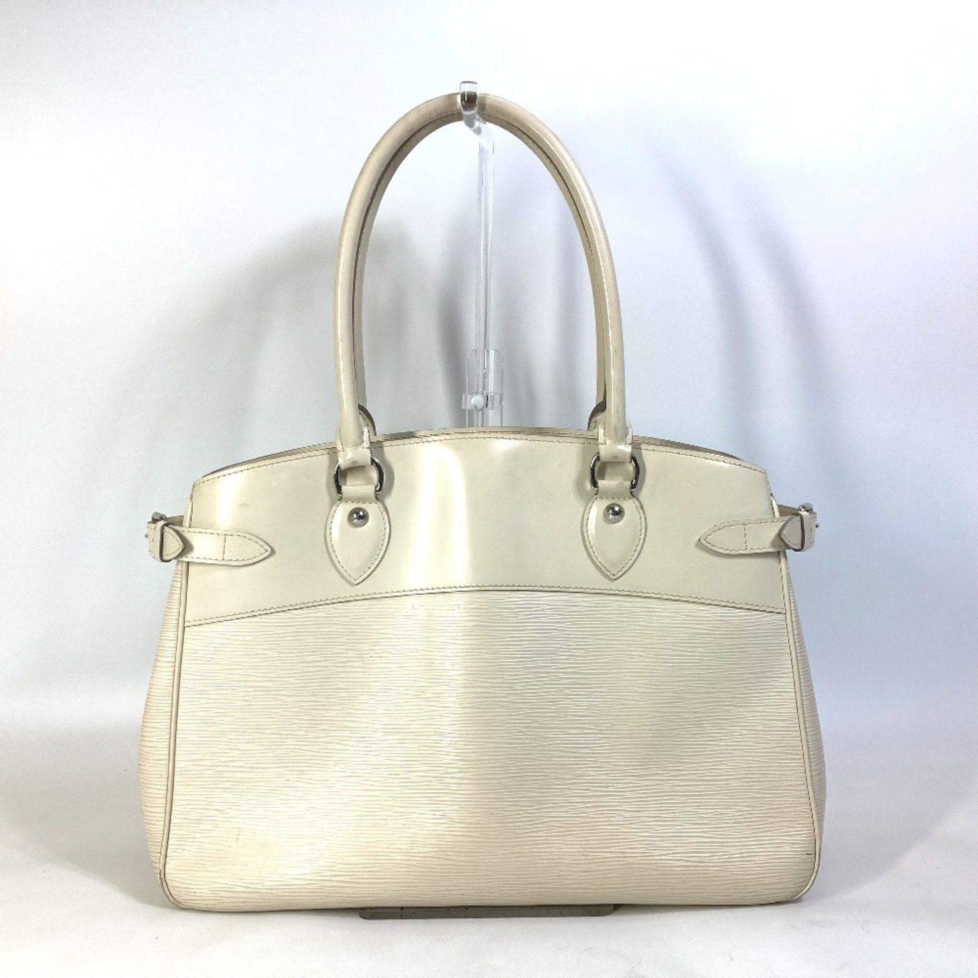 Louis Vuitton M5925J Epi Shoulder Bag Tote Bag Ivoire White