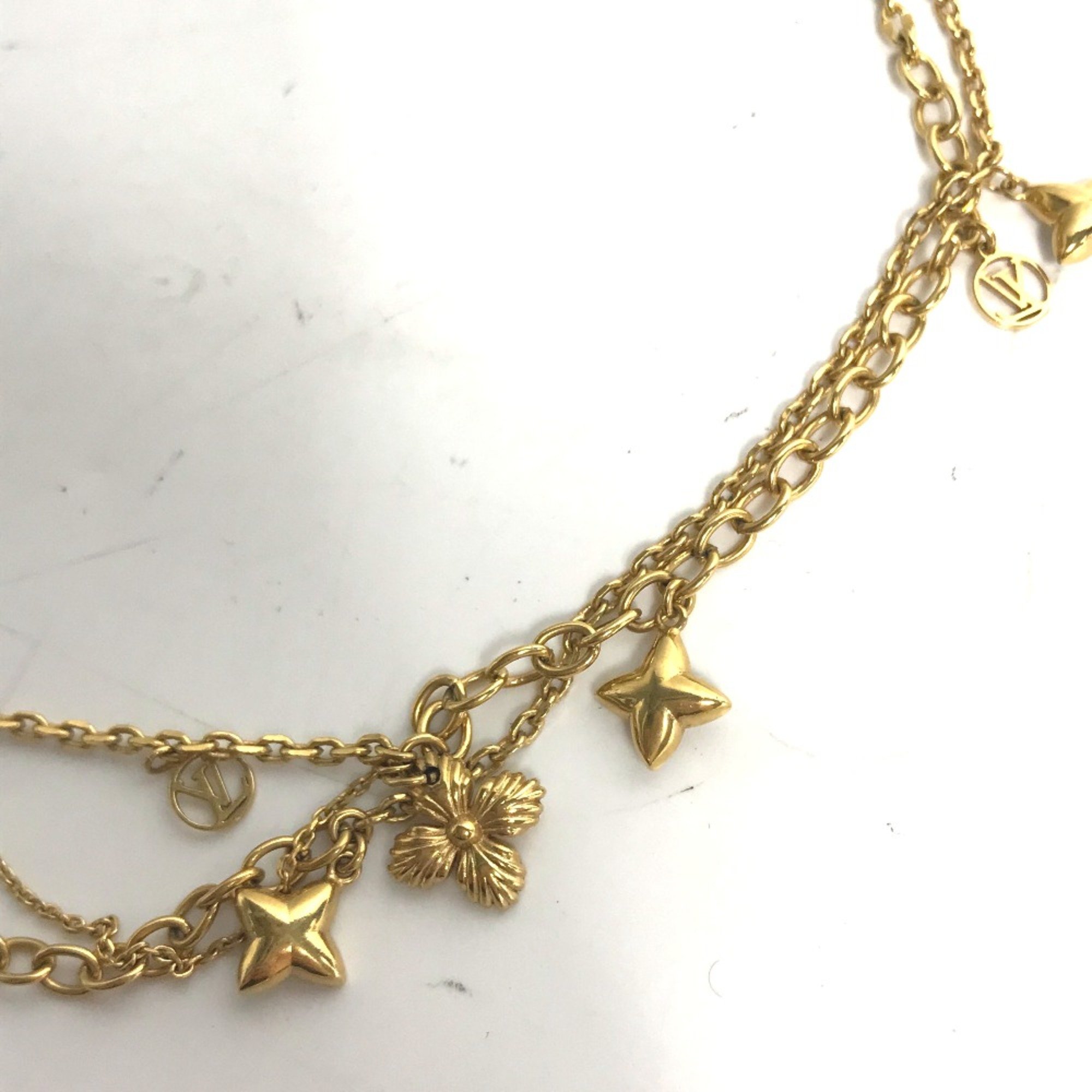 Louis Vuitton M68374 Accessories Chain Necklace Gold