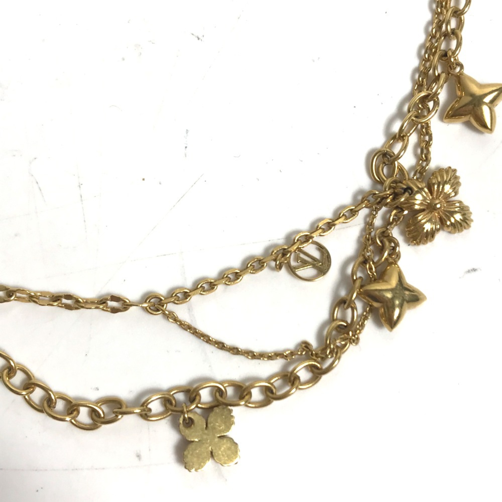 Louis Vuitton M68374 Accessories Chain Necklace Gold