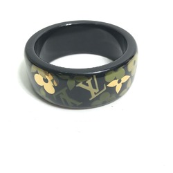 Louis Vuitton M65638 Thick bangle accessories Bracelet Bangle Black