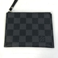 Louis Vuitton N63083 Damier Graphite Folded wallet Black