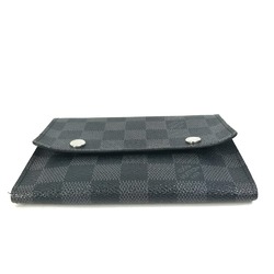 Louis Vuitton N63083 Damier Graphite Folded wallet Black