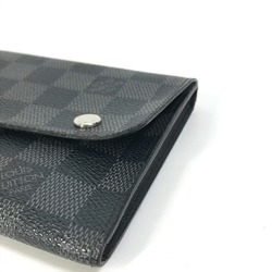 Louis Vuitton N63083 Damier Graphite Folded wallet Black