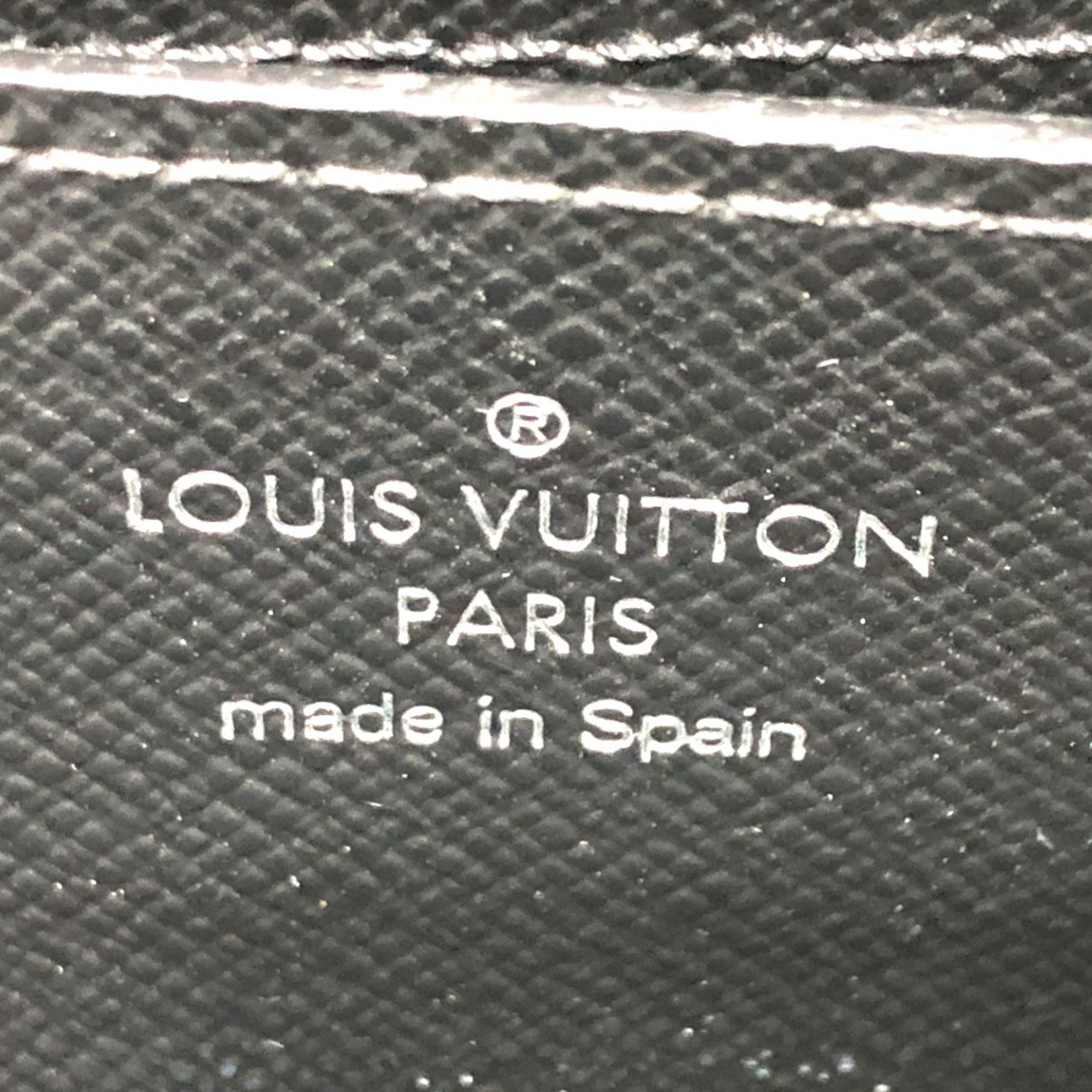 Louis Vuitton M61698 MonogramEclipse Hand Bag Travel case Long Wallet Black