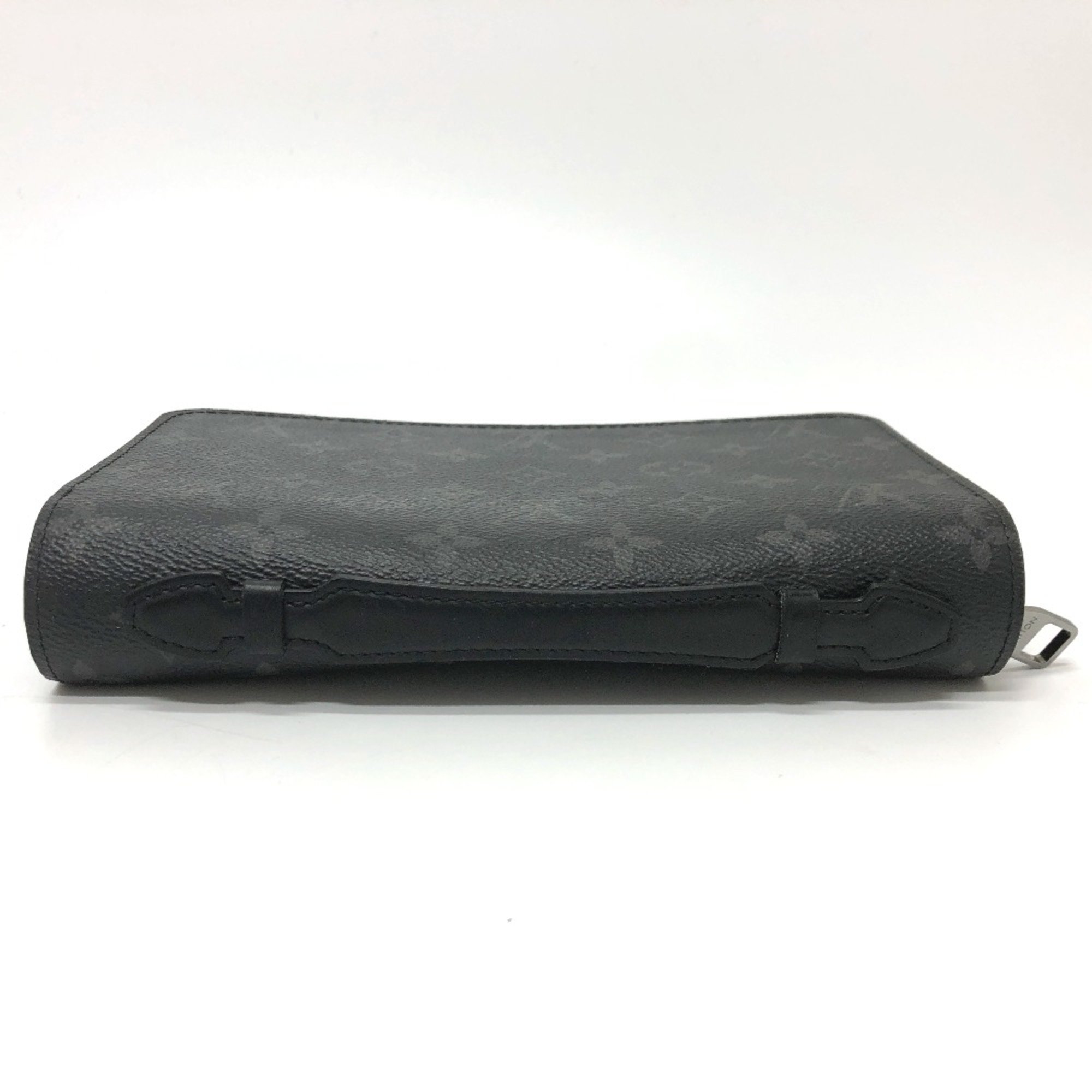 Louis Vuitton M61698 MonogramEclipse Hand Bag Travel case Long Wallet Black