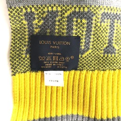 Louis Vuitton M71230 logo Scarf yellow gray