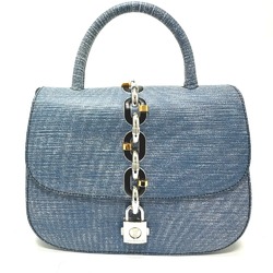 Louis Vuitton M54606 Epi Hand Bag blue