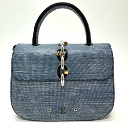 Louis Vuitton M54606 Epi Hand Bag blue