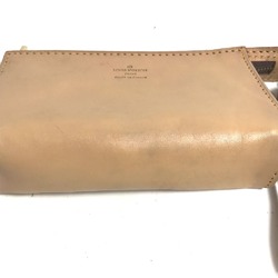 Louis Vuitton M92502 Makeup pouch Cigarette pouch With strap Pouch Beige