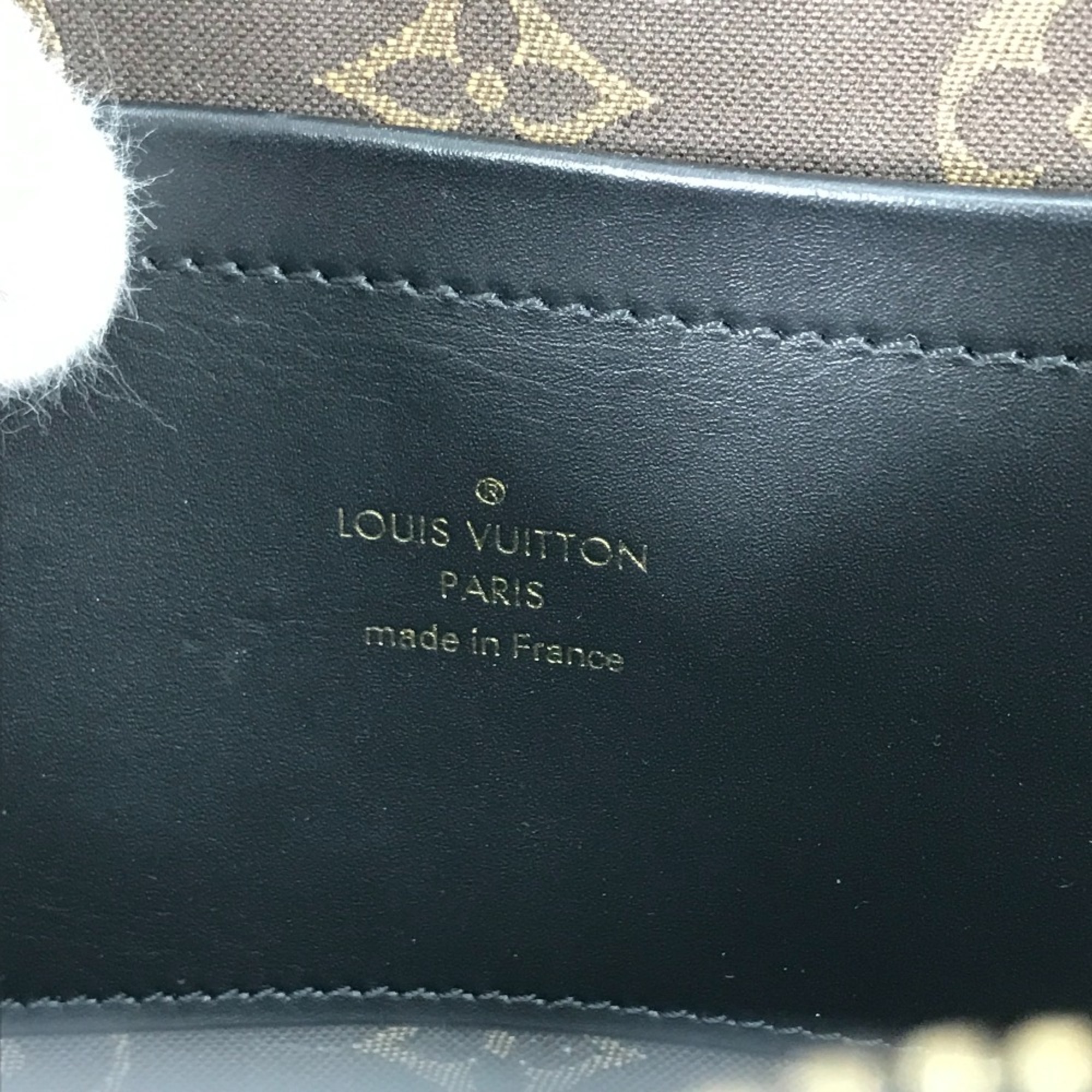 Louis Vuitton M80450 Monogram Bag Crossbody 2WAY Pochette Shoulder Bag Black