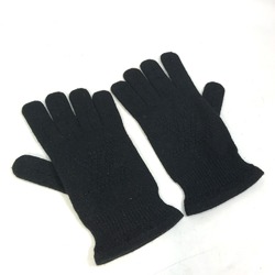 Louis Vuitton LV logo Glove gloves Black